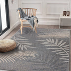 Bahama Palm Frond Indoor/Outdoor Area Rug
