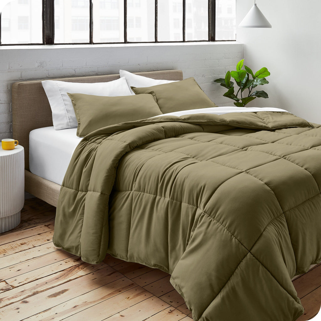 Bare Home Hypoallergenic Down Alternative Comforter Set