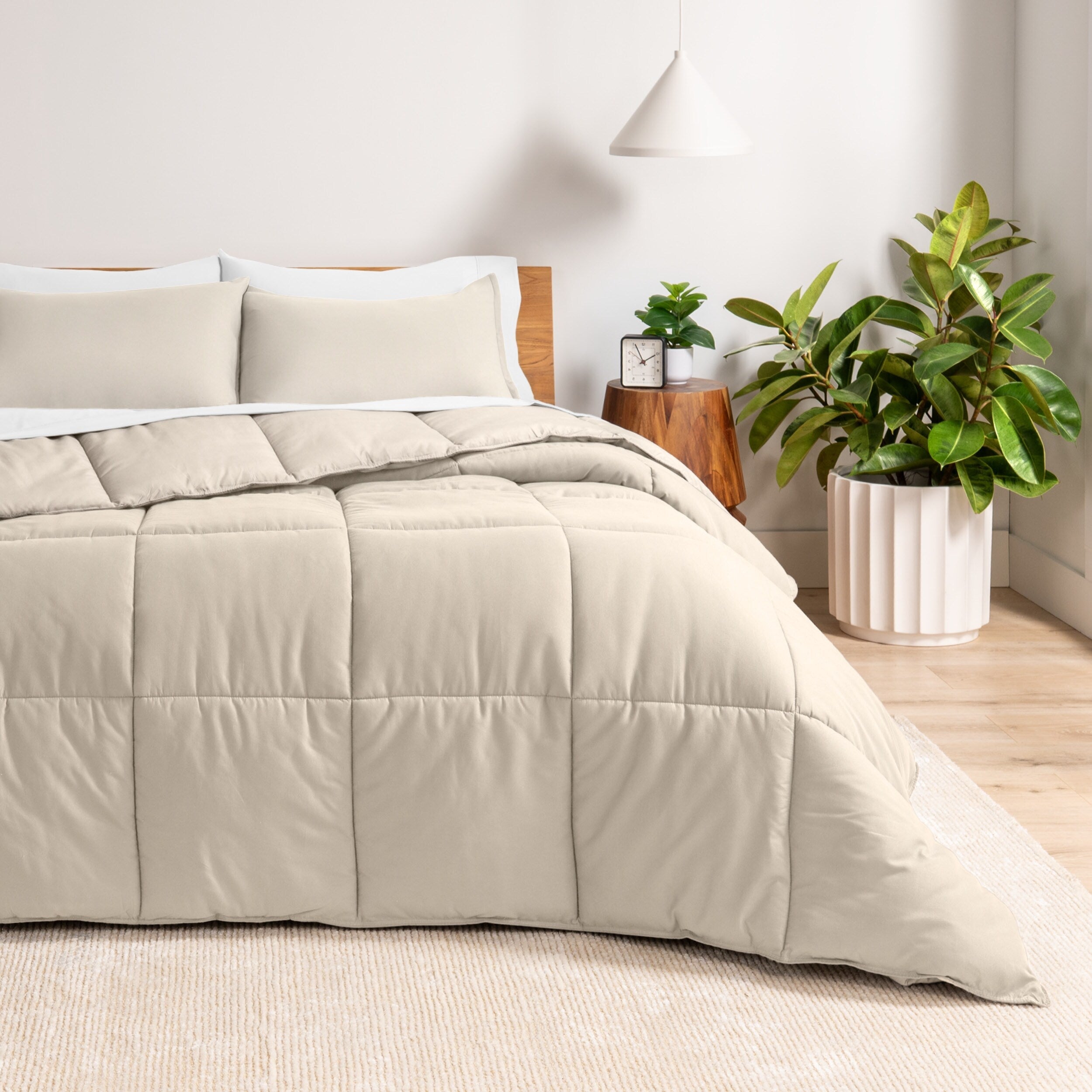 Bare Home Hypoallergenic Down Alternative Comforter Set