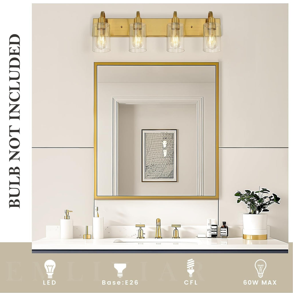 Bathroom Vanity Light Fixtures - Farmhouse Wall Light for Bathroom