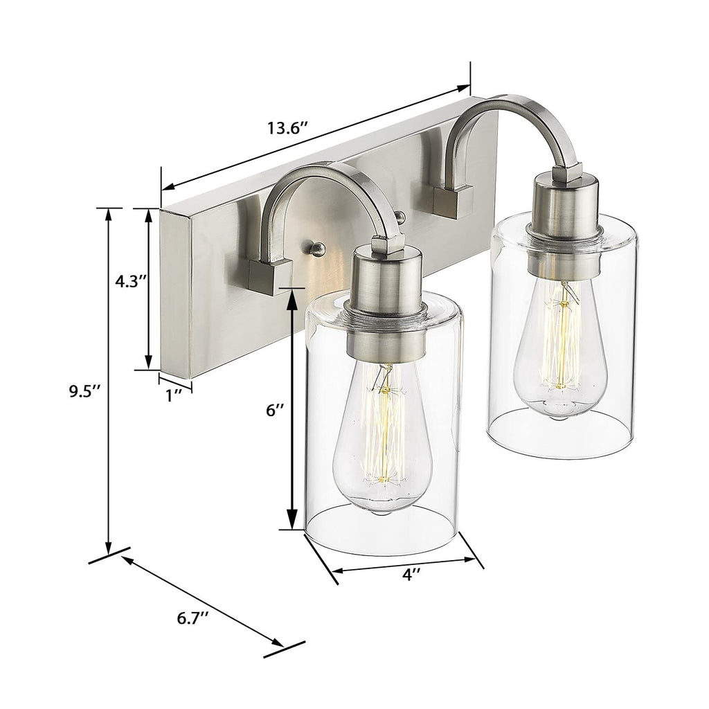 Bathroom Vanity Light Fixtures - Farmhouse Wall Light for Bathroom