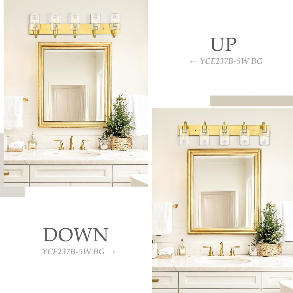 Bathroom Vanity Light Fixtures - Farmhouse Wall Light for Bathroom