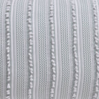 Better Trends Angelique Comforter Set 100% Cotton Tufted Soft Plush Chenille Elegant Stripes Machine Washable & Tumble Dry