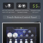 Réfrigérateur à boissons - Mini réfrigérateur 120 canettes avec porte vitrée