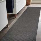 Beverly Rug Solid Color Non-Slip Rubber Back Washable Indoor Area Rug