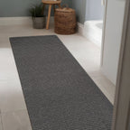 Beverly Rug Solid Color Non-Slip Rubber Back Washable Indoor Area Rug