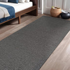 Beverly Rug Solid Color Non-Slip Rubber Back Washable Indoor Area Rug