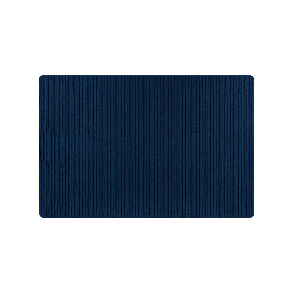 Beverly Rug Solid Color Non-Slip Rubber Back Washable Indoor Area Rug