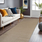 Beverly Rug Solid Color Non-Slip Rubber Back Washable Indoor Area Rug