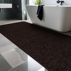 Beverly Rug Solid Color Non-Slip Rubber Back Washable Indoor Area Rug
