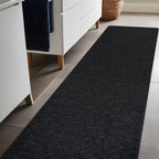 Beverly Rug Solid Color Non-Slip Rubber Back Washable Indoor Area Rug