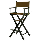 Black Frame 30-inch Director's Chair