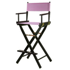 Black Frame 30-inch Director's Chair