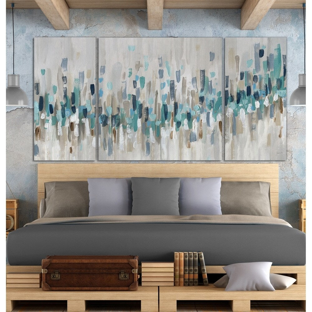 Blue Staccato-A Premium Multi Piece Art available in 3 sizes