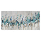 Blue Staccato-A Premium Multi Piece Art available in 3 sizes
