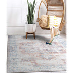 Bohemian Distressed Machine Washable Area Rug