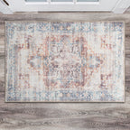 Bohemian Distressed Machine Washable Area Rug
