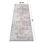 Bohemian Distressed Machine Washable Area Rug