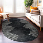 Bohemian Stripe Area Rug
