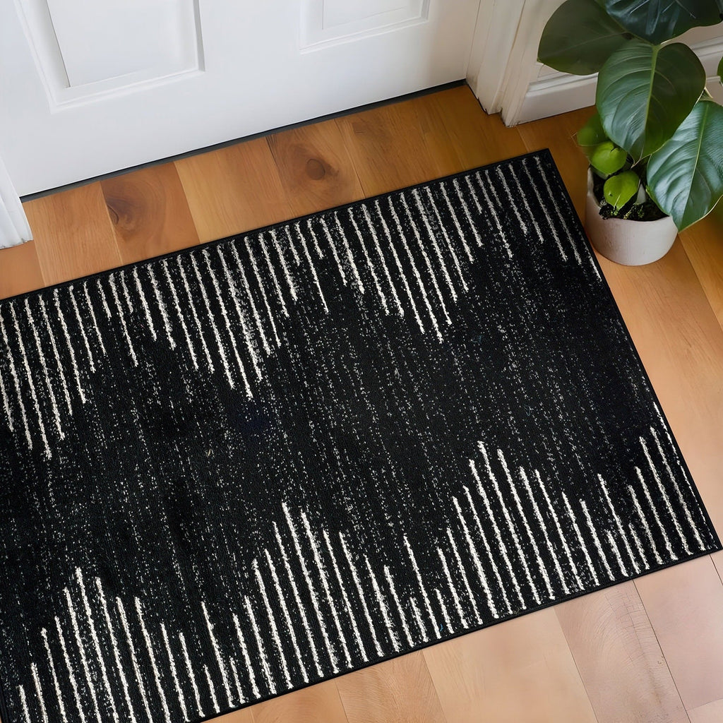 Bohemian Stripe Area Rug