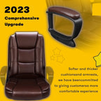 Bossin Big and Tall Office Chair High Back Executive Chair Ergonomic Adjustable Executive Leather Chair,400lbs