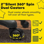 Bossin Big and Tall Office Chair High Back Executive Chair Ergonomic Adjustable Executive Leather Chair,400lbs