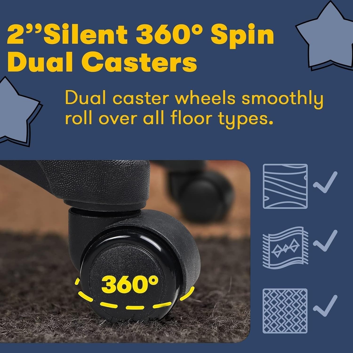 Bossin Big and Tall Office Chair High Back Executive Chair Ergonomic Adjustable Executive Leather Chair,400lbs