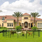 Bossin Dog Playpen Dog Kennel Pen Cage Dog Fence Exercise Pen with Doors 8/16/24 Panel