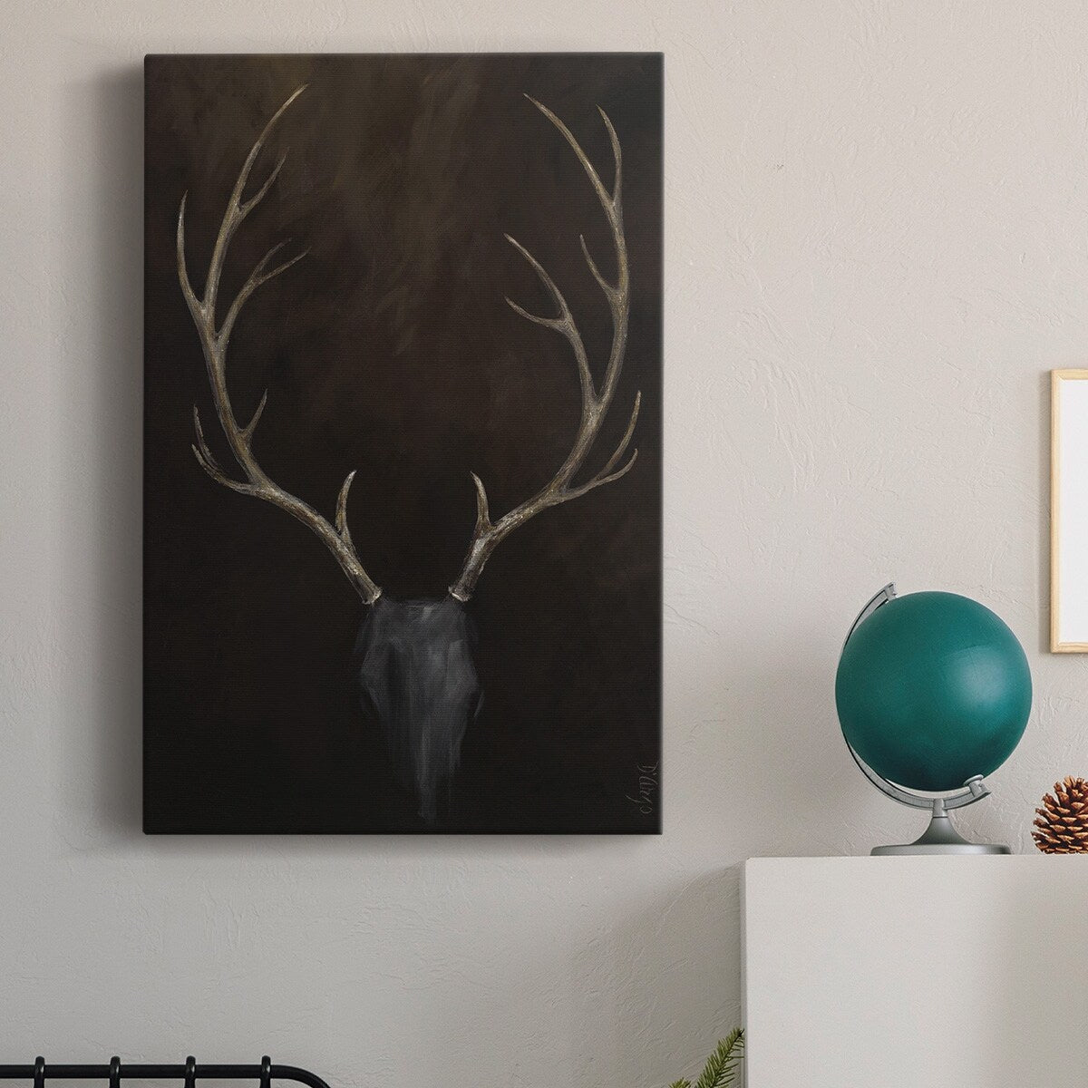 Buck Premium Gallery Wrapped Canvas - Ready to Hang