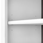 Bibliothèque haute à 5 étagères Bush Furniture Somerset avec tablettes réglables