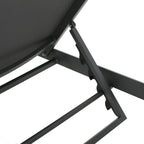 Chaise longue d'extérieur en aluminium Cape Coral (lot de 2) par Christopher Knight Home - 77,56 po x 25,20 po x 11,80 po