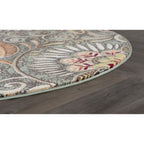 Caprice Mid-Century Modern Floral Indoor Area Rug