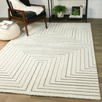 Carmody Modern Geometric Art Deco Area Rug