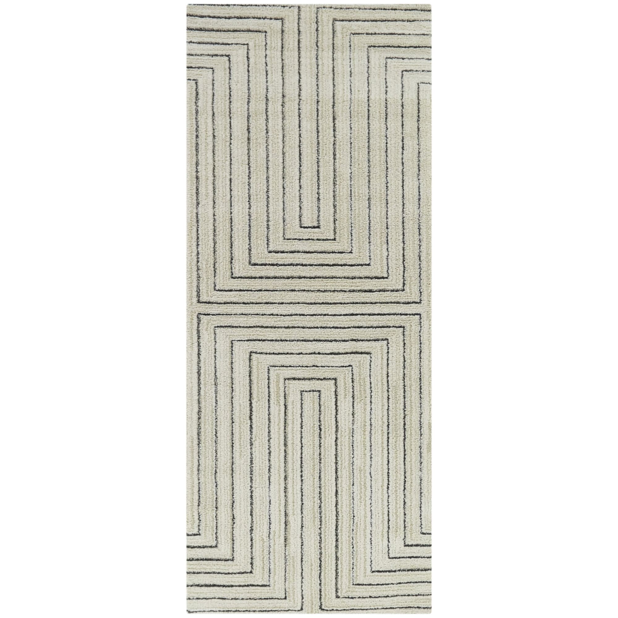 Carmody Modern Geometric Art Deco Area Rug