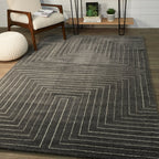 Carmody Modern Geometric Art Deco Area Rug