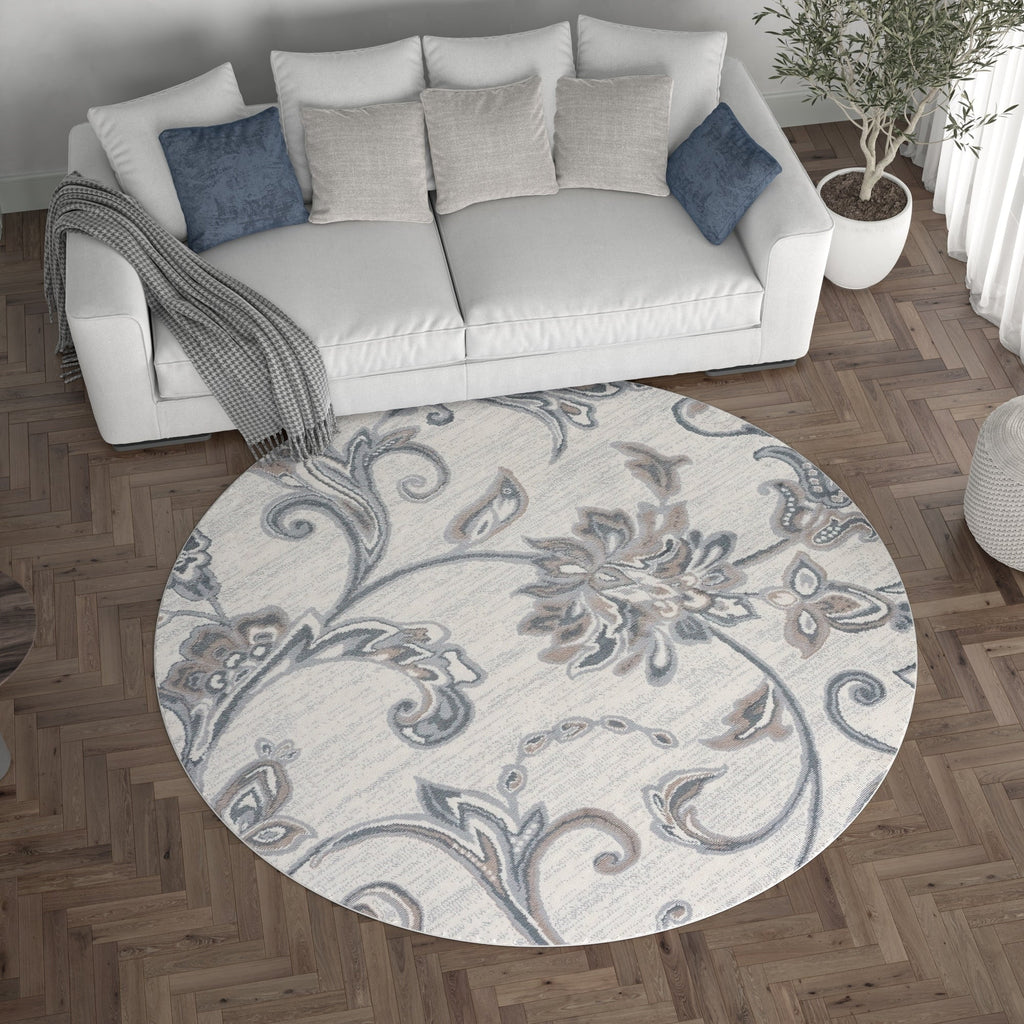 Carrington Transitional Floral & Botanical Indoor Area Rug