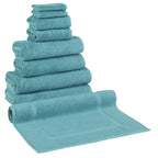 CTT %100 Turkish Cotton Towel Set 8 or 9 Pcs Quick Dry and Absorbent