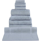 CTT %100 Turkish Cotton Towel Set 8 or 9 Pcs Quick Dry and Absorbent