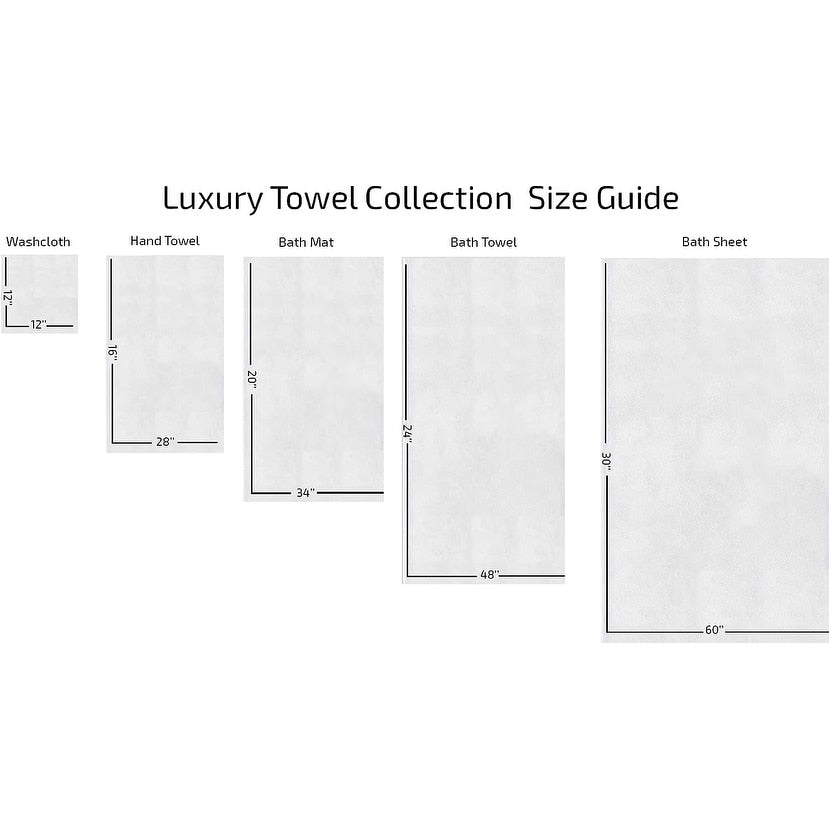 CTT %100 Turkish Cotton Towel Set 8 or 9 Pcs Quick Dry and Absorbent