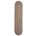 Colonial Mills Worley Multicolor Rustic Braided Handcrafted Runner Rug