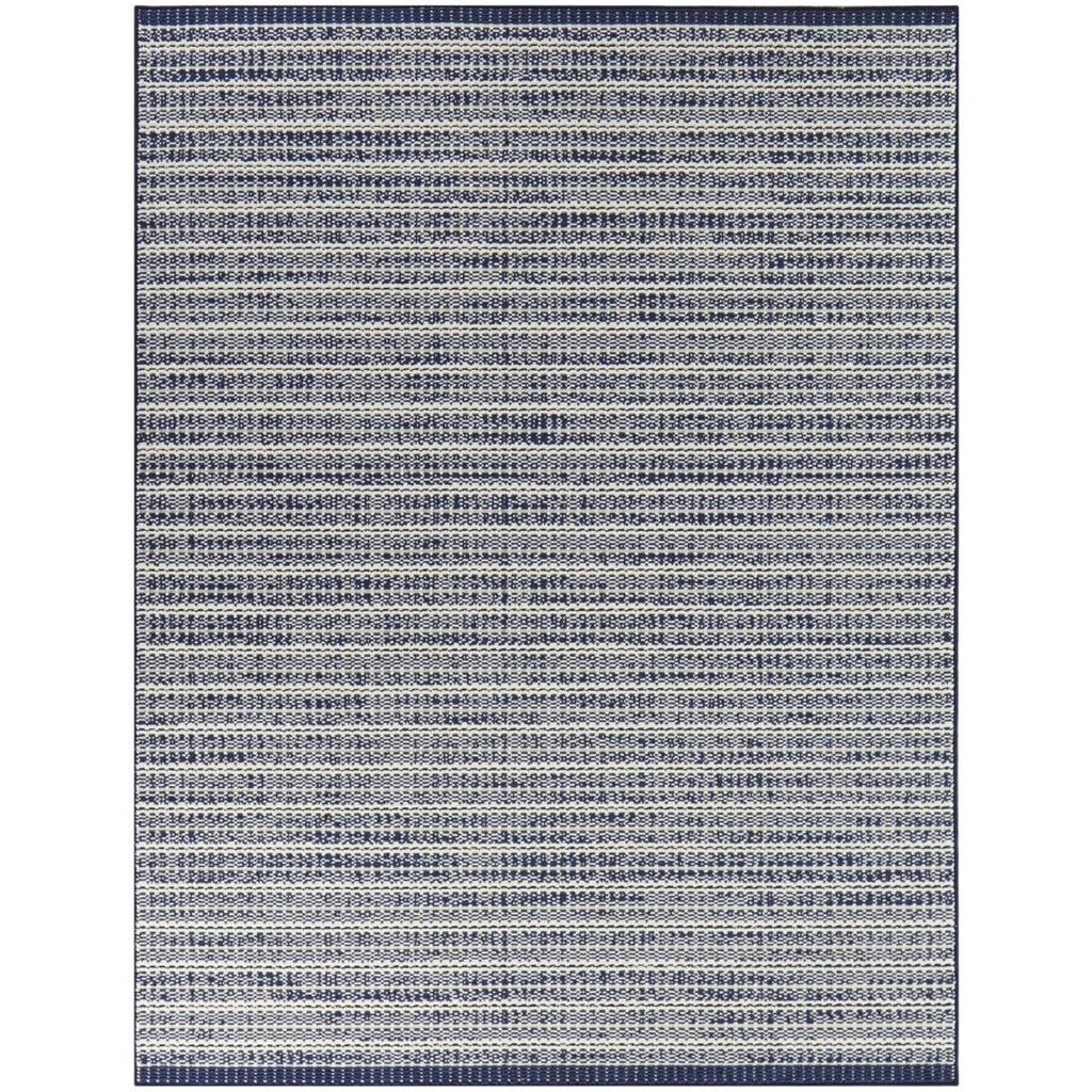 Connell Transitional Stripe Indoor/Outdoor Area Rug