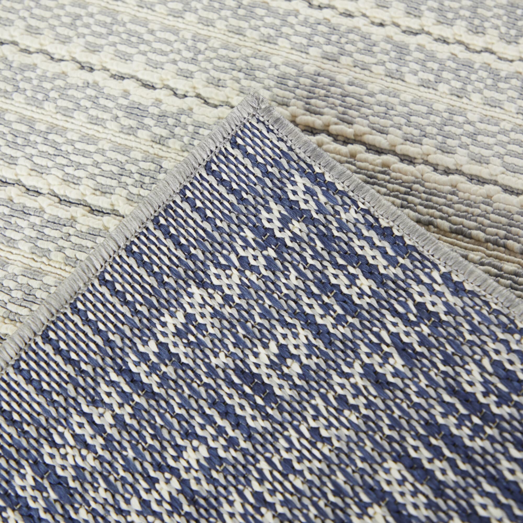 Connell Transitional Stripe Indoor/Outdoor Area Rug