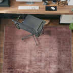 Contemporary Distressed Stripe Machine Washable Area Rug
