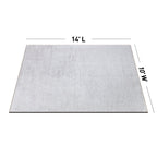 Contemporary Distressed Stripe Machine Washable Area Rug