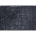 Contemporary Distressed Stripe Machine Washable Area Rug
