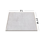 Contemporary Distressed Stripe Machine Washable Area Rug