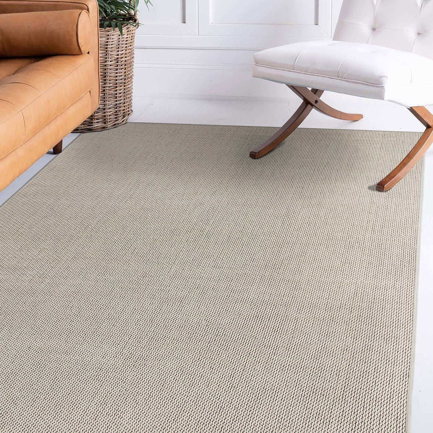 Contemporary Solid Indoor/Outdoor Area Rug