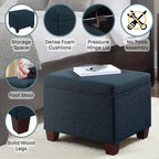 Convenience Concepts Madison Storage Ottoman