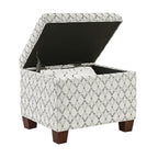 Convenience Concepts Madison Storage Ottoman