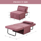 Canapé-lit convertible, canapé-lit, fauteuil inclinable, ottoman, pliable, pour salon